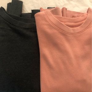 Two sweatshirts
